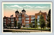 St Louis MO, Yeatman High School, Missouri, Vintage Postcard Z38 picture