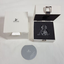Swarovski Silver Crystal Chimpanzee Figurine with Box and Certificate 7618 picture