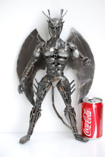 Devilman Scrap metal sculpture, Cool gift for him, gift for father, Gift for son picture