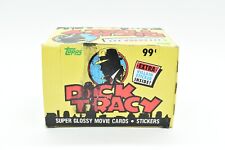 Dick Tracy - 1990 TOPPS MOVIE CARDS BOX, 24 Wax Packs, Full Box, NEW picture