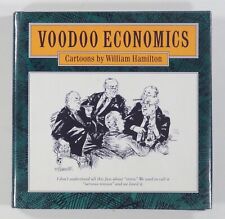 1992 William Hamilton VOODOO ECONOMICS New Yorker cartoons BUSINESS SATIRE hc/dj picture