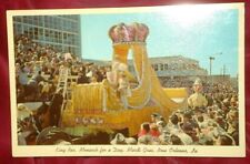 KING REX MARDI GRAS 1960 New Orleans La Chrome Postcard picture