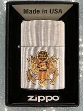 Vintage 2007 Great Seal Of The United States Emblem Chrome Zippo Lighter NEW picture
