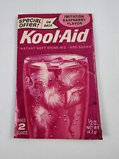 Kool-Aid 1970s Vintage Raspberry Packet Unopened NOS picture