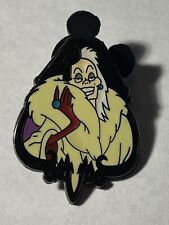 Disney pin HIDDEN MICKEY Cruella Deville Disney Villians picture