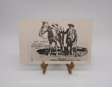 Vintage Ben Hodges Great Deaperado & Horse Thief Western Photo Picture Postcard picture