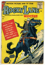 Charlton Rocky Lane Western #75 1957 4.0 VG OW picture