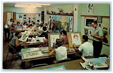c1950's Pikeville College Art Class Interior Pikeville Kentucky KY Postcard picture