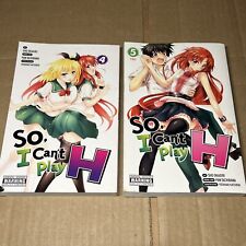 Lot Of 2 - So, I Can't Play H - Vol. 4&5 English Manga  picture
