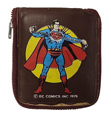 DC Comics Superman Vintage 1976 Micro Mini Zip Wallet picture