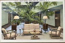 Asheville NC Grove Park Inn Resort Interior North Carolina Vintage Postcard picture