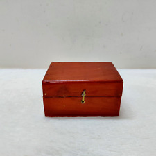 1930s Vintage M. Bhattacharya Homoeopathic Medicine Wooden Box Collectible W647 picture