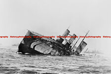 F008056 Sinking of RMS Campania. 1918 picture