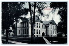 c1940's High School Exterior Whitewater Wisconsin WI Unposted Vintage Postcard picture