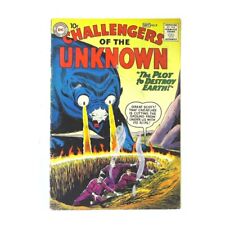 Challengers of the Unknown (1958 series) #9 in VG condition. DC comics [n