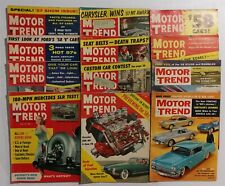 Motor Trend Magazine 1957 - The Complete Year - All 12 Issues  picture