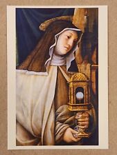 St Clare of Assisi, small framed art print of Catholic saint, frame included  picture