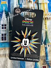 2024 Disney Parks Rainbow Pride Mickey Mouse Spinner LR Pin picture