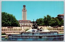 Vintage 1970 Postcard Main Building University Of Texas Austin Texas H4 picture