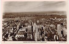NYC RPPC Western View From Empire State Observatory Real Photo 1940 NY  picture