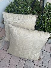 Stunning Large Decorative Beige (2 ) - Pillow Set picture