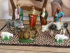Vintage Nativity  Figures Lot 9 picture