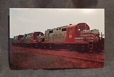 LMH Postcard APACHE Railway APA Alco RS36 700 800 900 Schenectady NY Shops 1962 picture