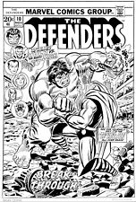 The Defenders #10 John Romita Cover Re-creation picture