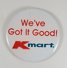 Vintage Kmart Employee Lapel Pin Button, 