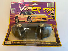 Lanard SuperShots blue 1995 Dodge Viper RT/10 Rip Cord Action Toy Car picture
