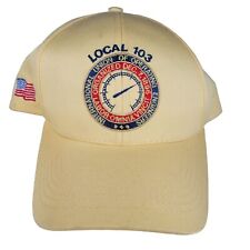 VINTAGE INTERNATIONAL UNION OF OPERATING ENGINEERS LOCAL 103 SNAPBACK HAT UNION picture