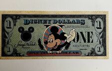 1987 Waving Mickey Disney dollar series A Low Serial picture