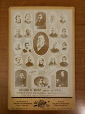 Brigham Young And His Wives Mormon Leader Salt Lake City Utah Cabinet Photo picture