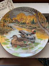 The Green-Winged Teal Knowles 8 1/2 Inch Collector Plate ~ picture