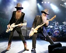 ZZ Top Picture 8 x 10 Rock Band Musician Print Photograph Photo picture
