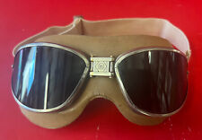CHAS. FISCHER CIVIL MKII FLYING GOGGLES W/SKY LOOK OUT LENSES picture