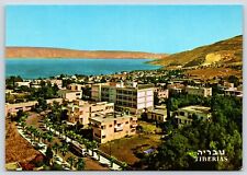 Israel Tiberias General View From Kiryat Shmuel Vintage Postcard Continental picture