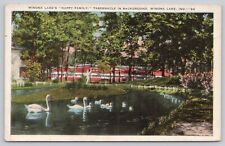 Postcard Winona Lake's 