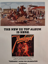 Vintage Ad Advertisement New ZZ TOP Album is here Fandango picture