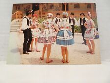 Vintage Postcard Popular Costume Folk Native Budapest Hungary Unposted Dancers picture