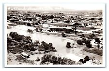 Postcard Richland, WA Showing Dike & Desert Inn 1948 Flood RPPC A50 picture