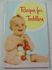 1964 GERBER Baby Foods Recipes for Toddlers Booklet picture