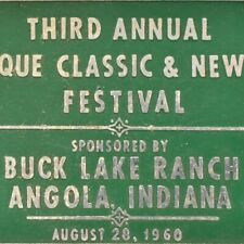 1960 Antique Classic Car Festival Show Meet Buck Lake Ranch Angola Indiana picture