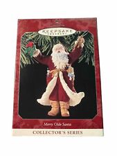 Hallmark Keepsake Ornament Merry Olde Santa #9 Collector's Series 1998 picture