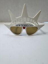 Vintage 1990s' New York City Statue of Liberty White Sunglasses Souvenir picture
