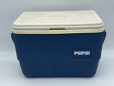Vintage PEPSI Igloo Cooler Blue & White 24