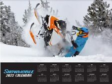 CHEAP GIFT BLACK FRIDAY SNOWMOBILING 2023 WALL CALENDAR MSRP $25.99  picture