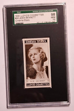 1935 LLOYD'S CINEMA STARS #44 JOAN BENNETT SGC 10 GEM MINT picture