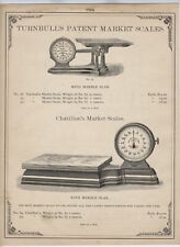 1883 CATALOG PAGE A F SHAPLEIGH HARDWARE. ST. LOUIS MISSOURI, MARKET SCALES picture