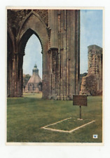 Vintage Postcard  GLASTONBURY ABBY SOMERSET   SITE OF KING ARTHURS TOMB   POSTED picture